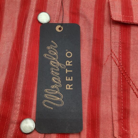 Wrangler Retro Mens‎ Long Sleeve Pearl Snap Shirt Size 3XL NWT - Picture 5 of 9